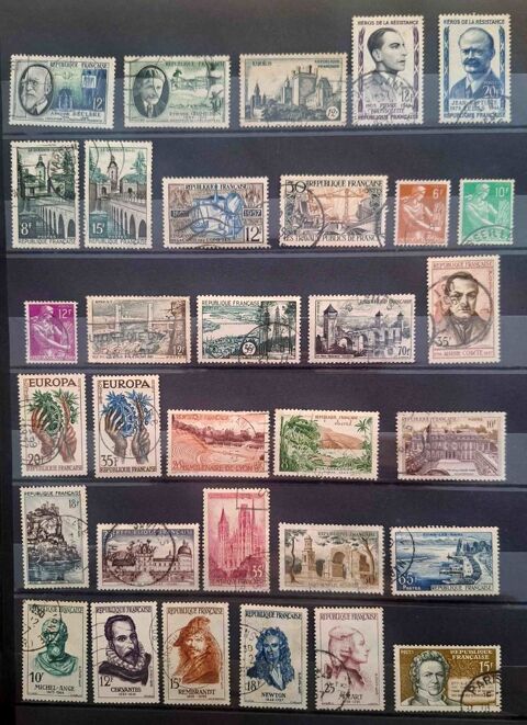 Série de timbres de collection de France D 30 Gap (05)