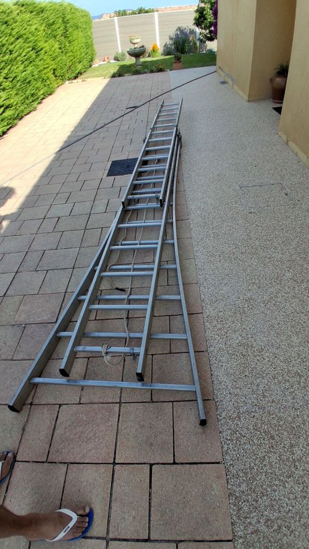 ECHELLE COULISSANTE EN ALU DE 10 M Bricolage