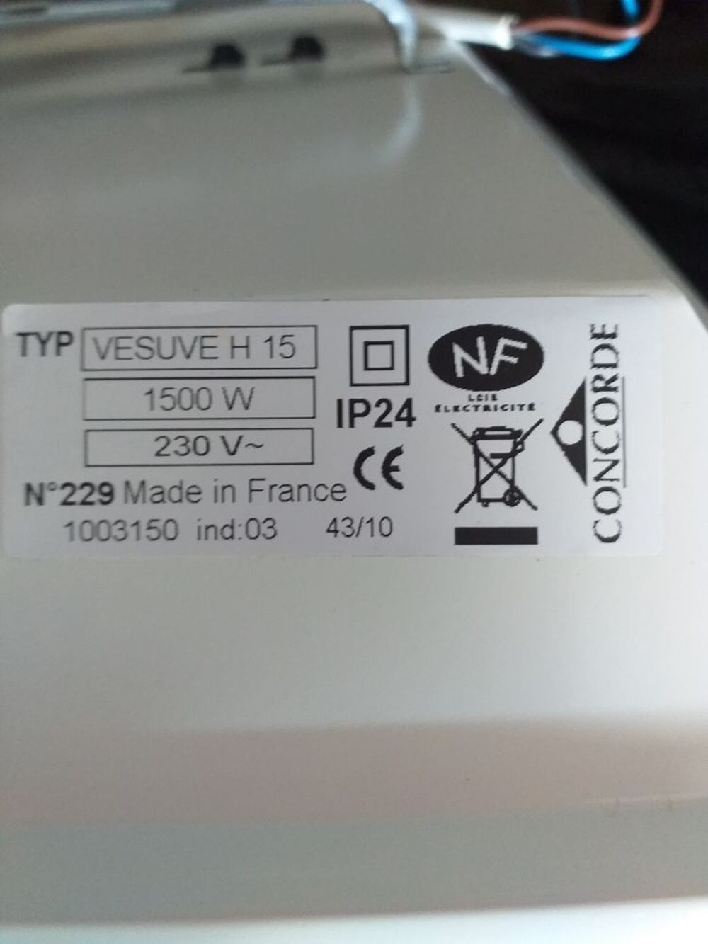 radiateurs &eacute;lectriques Electromnager