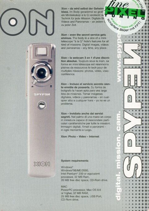 Cam�ra  discr�te  SPYPEN  XION
30 Sept�mes-les-Vallons (13)