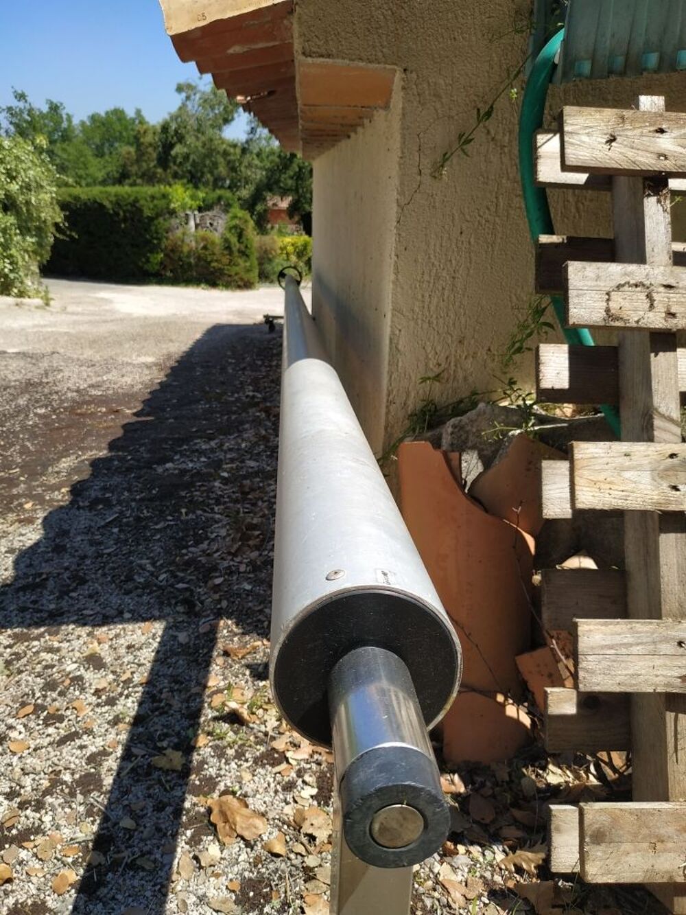 enrouleur de b&acirc;che de piscine Jardin