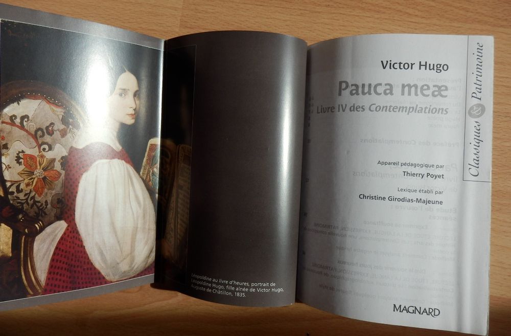 Livre : Pauca meae. Livre IV des Contemplations : NEUF Livres et BD