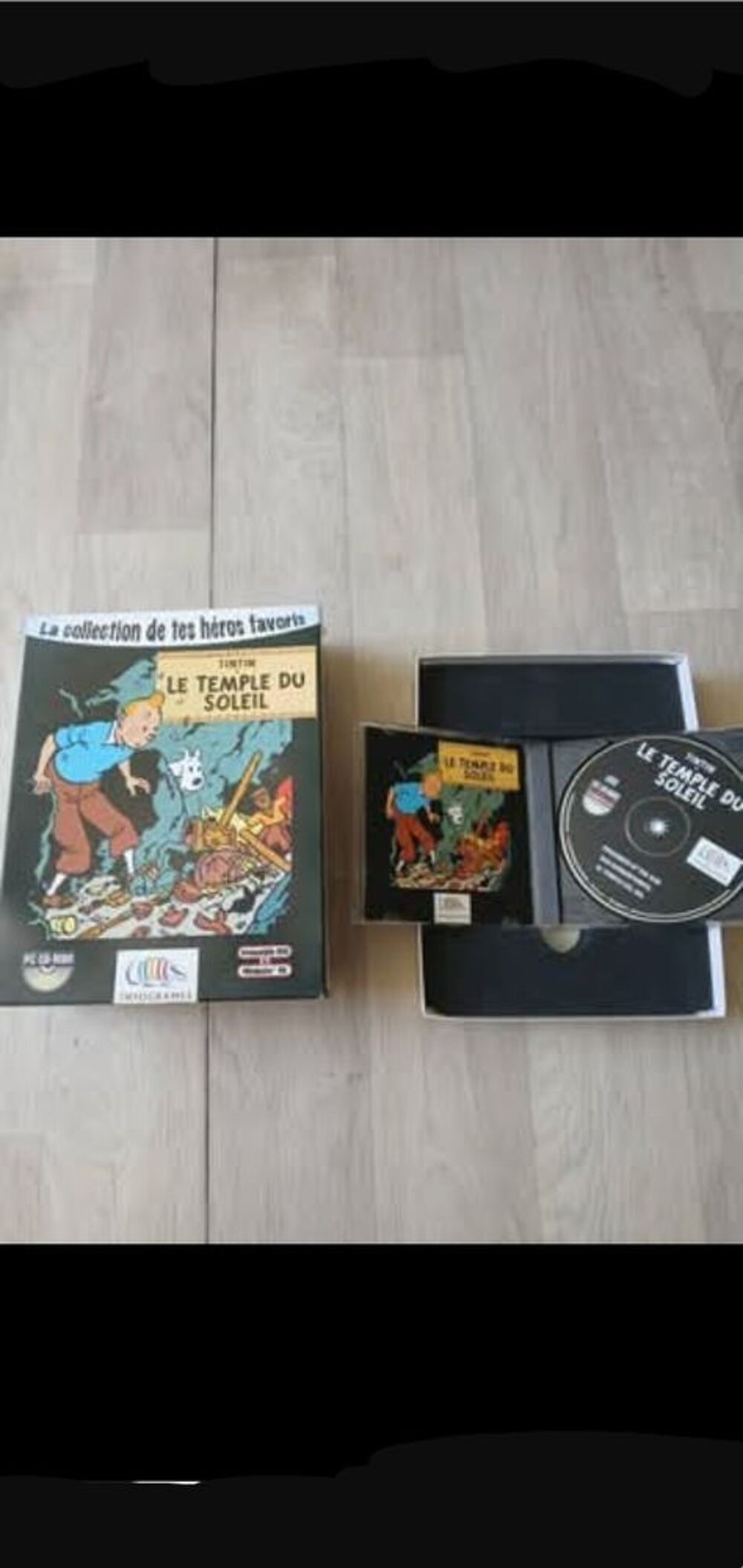 Jeu pc tintin le temple du soleil Consoles et jeux vidéos