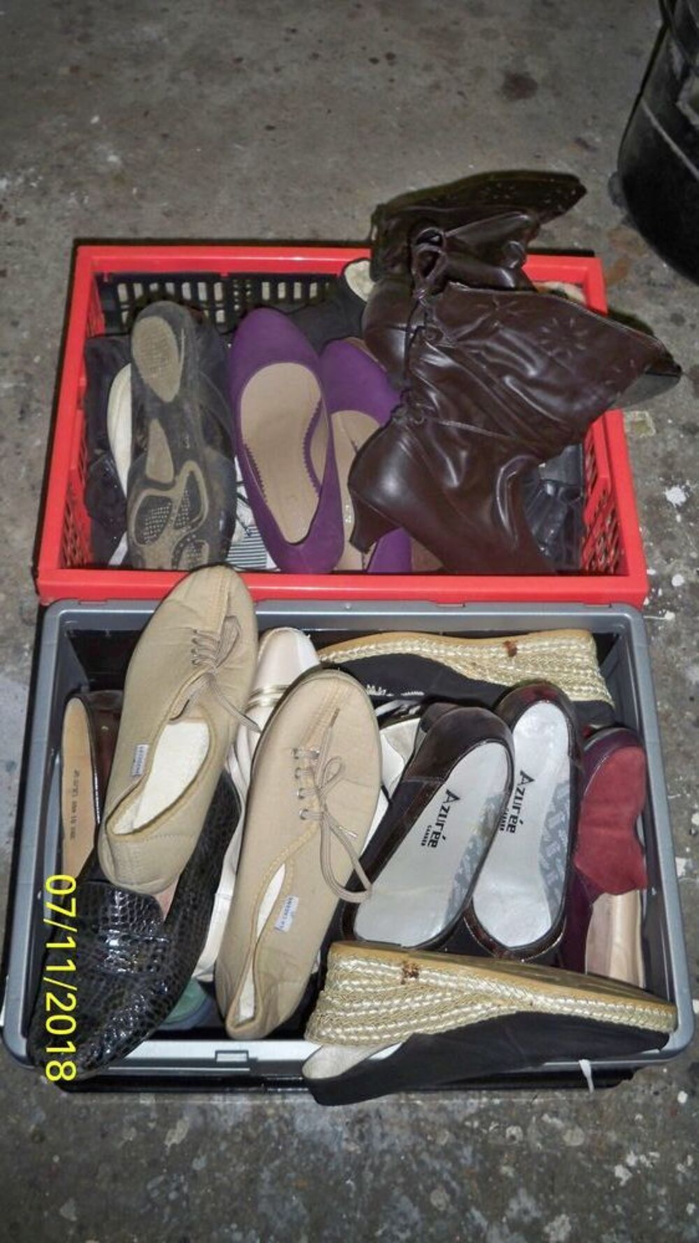 LOT DE CHAUSSURES DE FEMME Chaussures