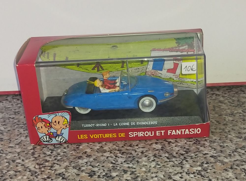 miniature Turbot-Rhino de Spirou et Fantasio
