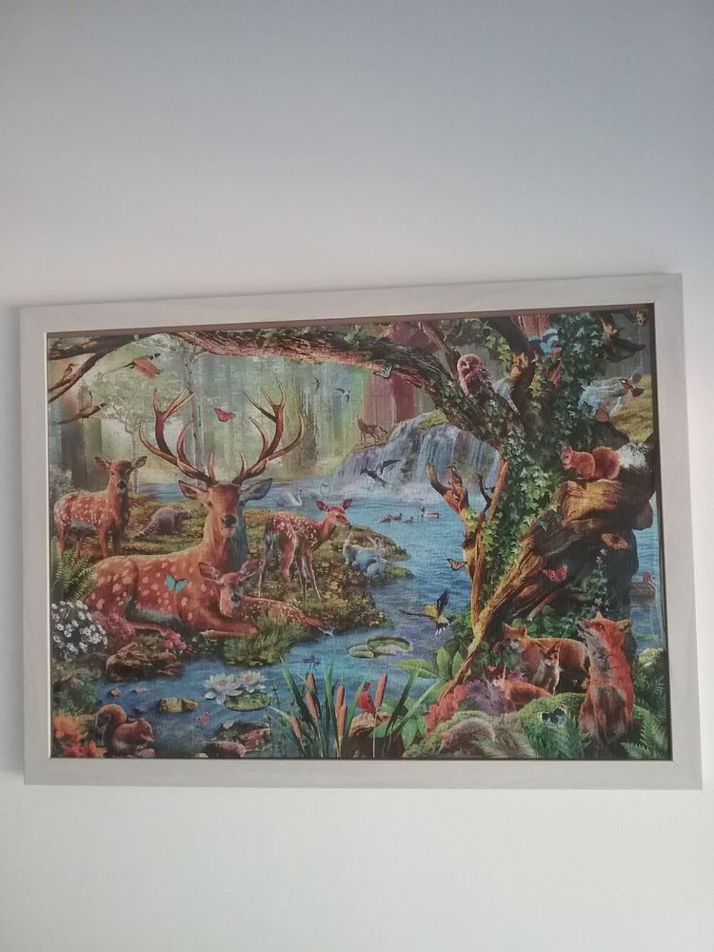DECORATION MURALE (TABLEAU COMPLET COMPOSE DE 1500 PUZZLES) Décoration