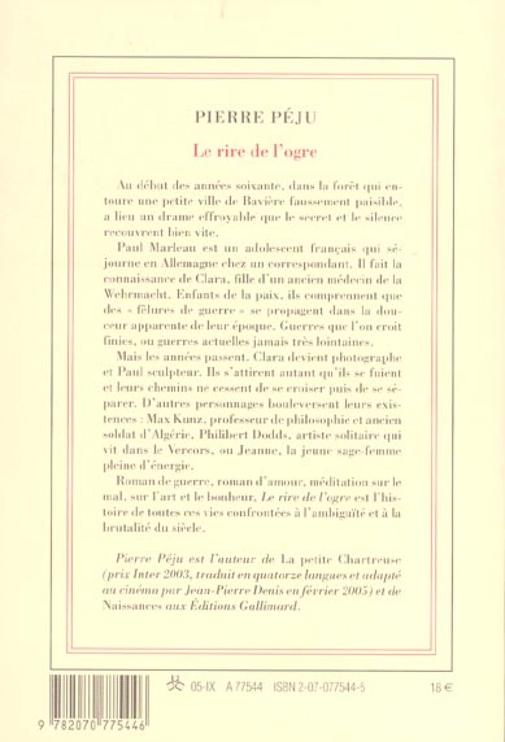 Le rire de l'ogre Livres et BD