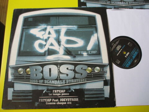 FATCAP LE TEMPS PASSE JOEY STARR BOSS MAXI VINYL 12 Lognes (77)