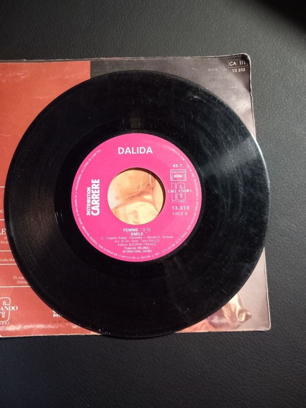 45 Tours, Dalida, femme CD et vinyles