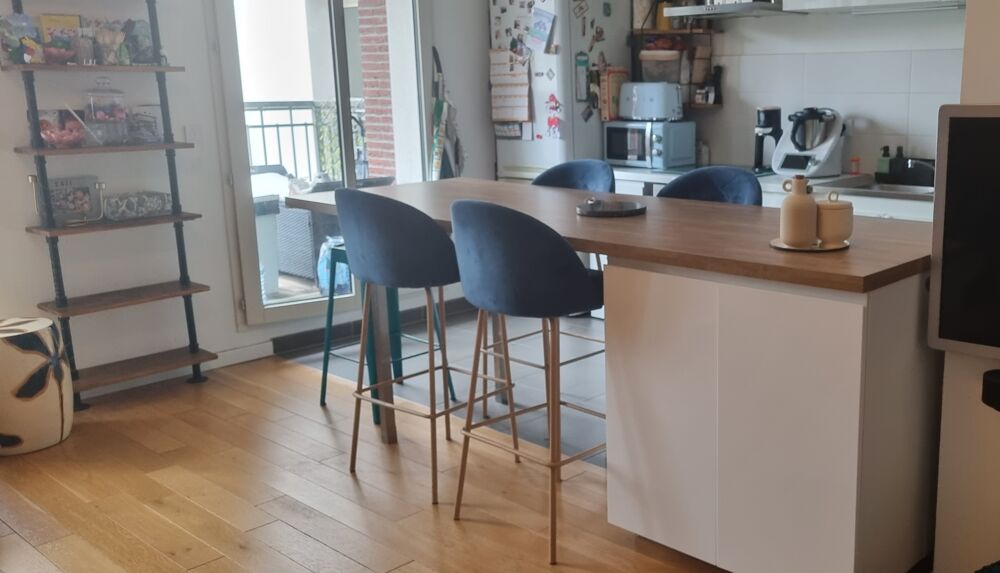 Ilot central cuisine/table haute dinatoire Meubles