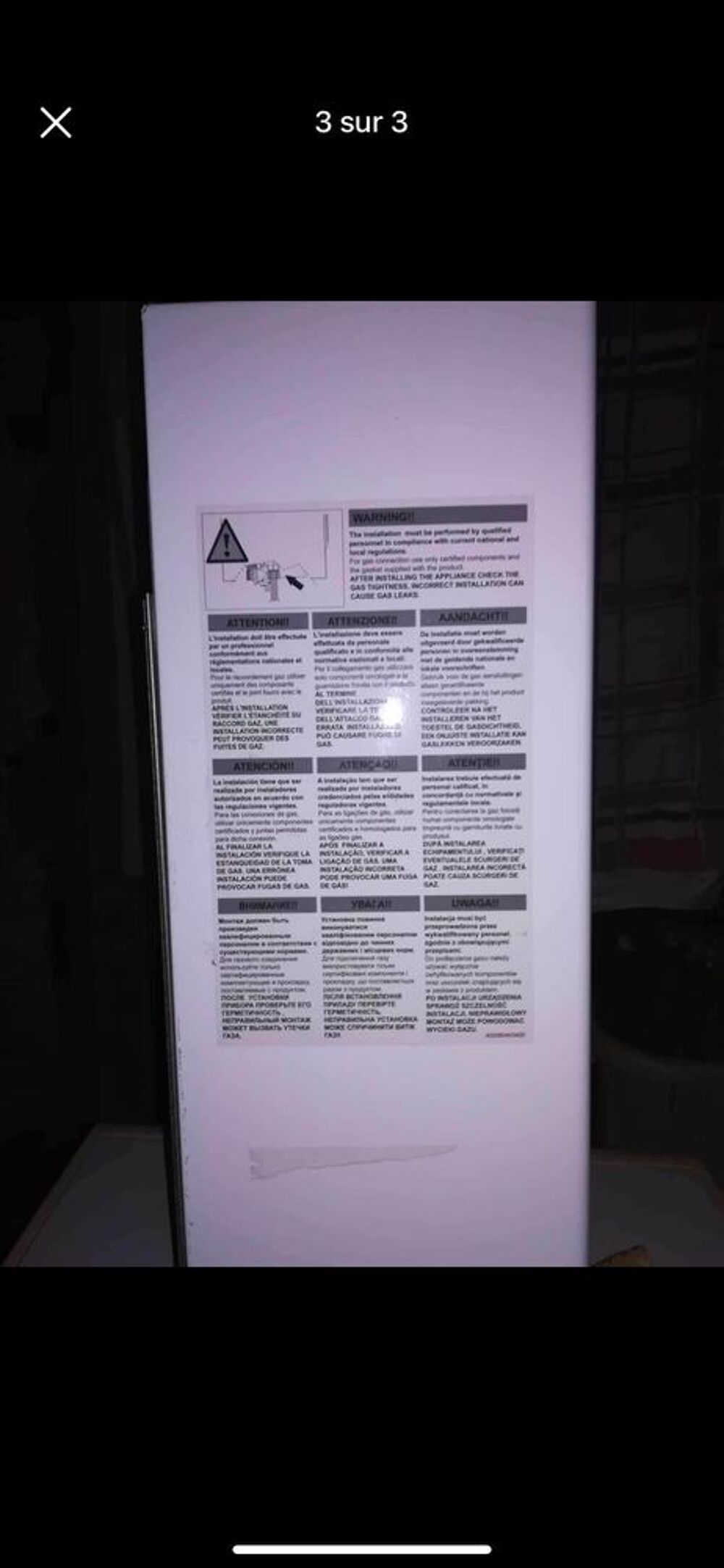 CHAUFFE EAU GAZ NEUF Electroménager