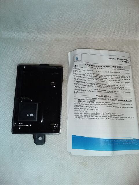 Securite tension basse 12v auto 22 Serres-Castet (64)