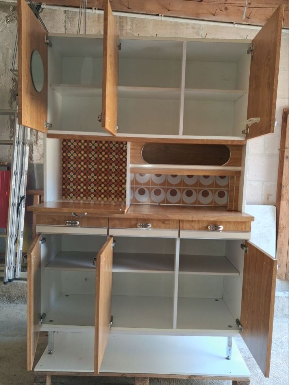 BUFFET DE CUISINE VINTAGE EN FORMICA Meubles