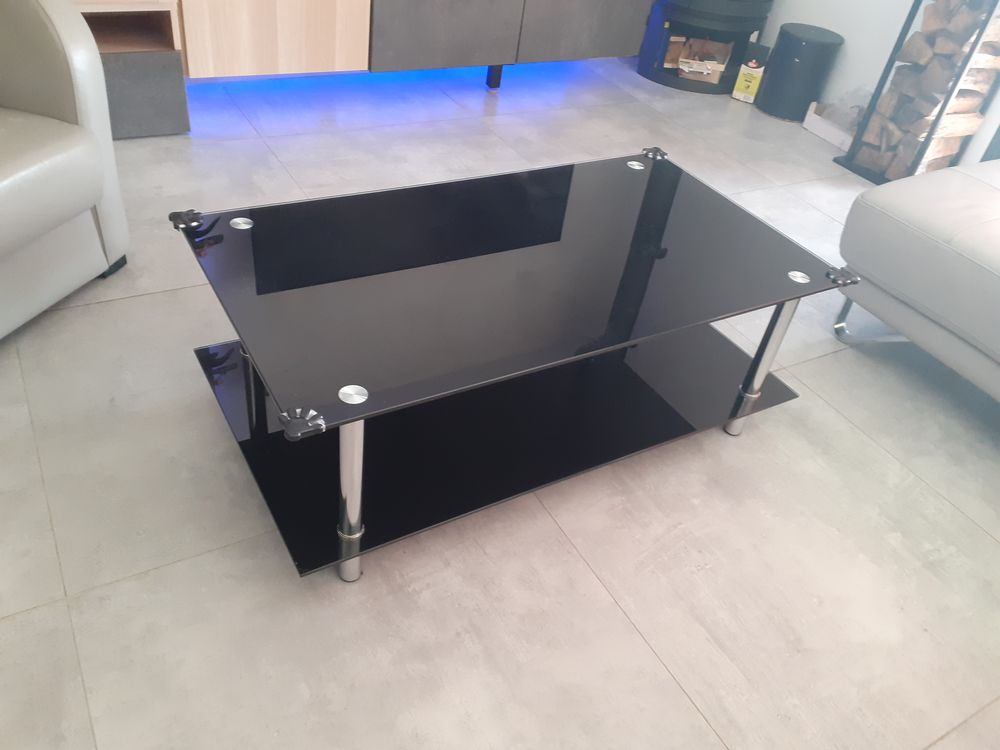 table basse en verre Meubles