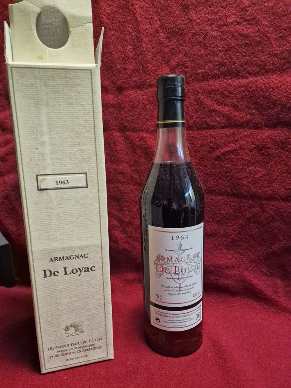  ARMAGNAC De LOYAC 1963 Cuisine