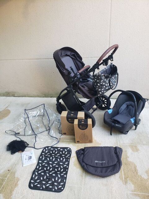 Poussette Kinderkraft 3 en 1 XMOOV avec si�ge auto + 2 pneus 0 Carri�res-sur-Seine (78)