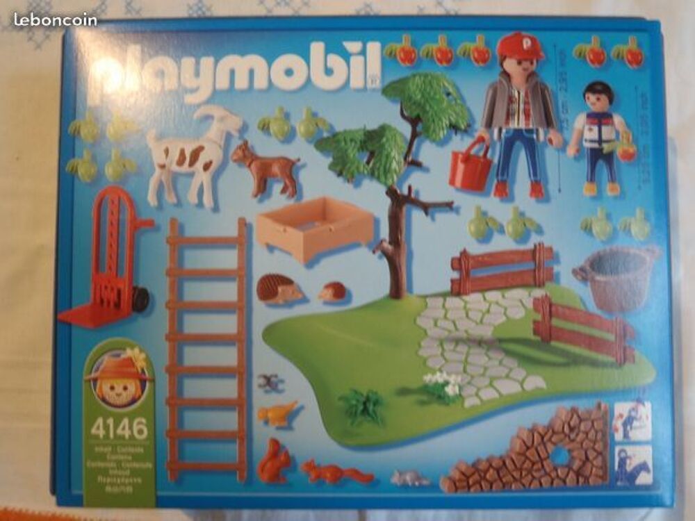Playmobil : cueillette des pommes 4146 . Bo&icirc;te neuve Jeux / jouets