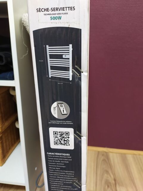 SCHE-SERVIETTES LCD SANS FLUIDE BLANC 500w
50 Chteau-Guibert (85)