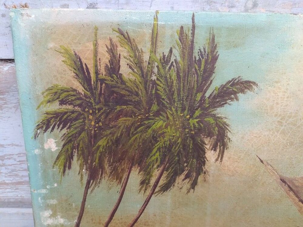 Tableau Marine Peintre Frederik Kasenda Indon&eacute;sie ca1930 