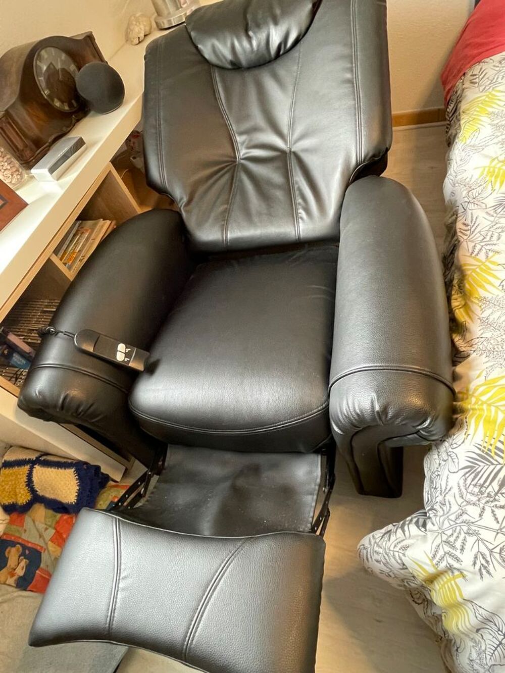 FAUTEUIL CUIR RELAX ELECTRIQUE MULTI-POSITIONS Meubles