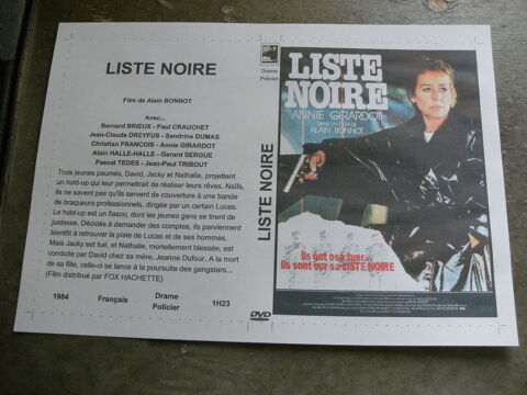 Film :    Liste Noire    40 Saint-Mdard-en-Jalles (33)