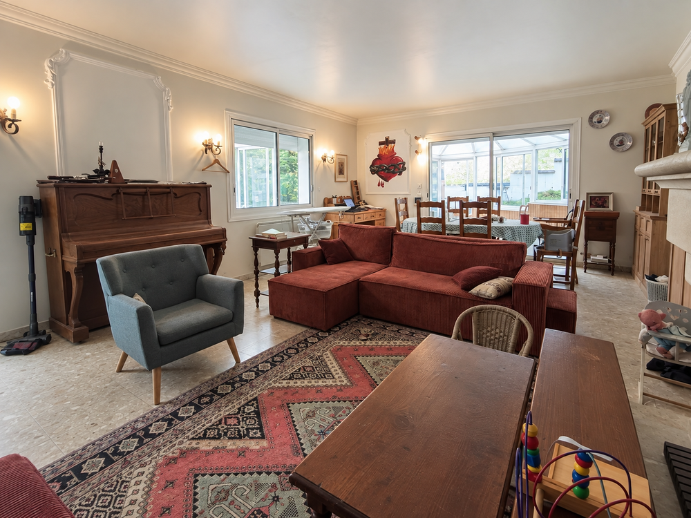 Vente Maison Tours Sainte-Radegonde ? Grand appartement avec jardin. Tours