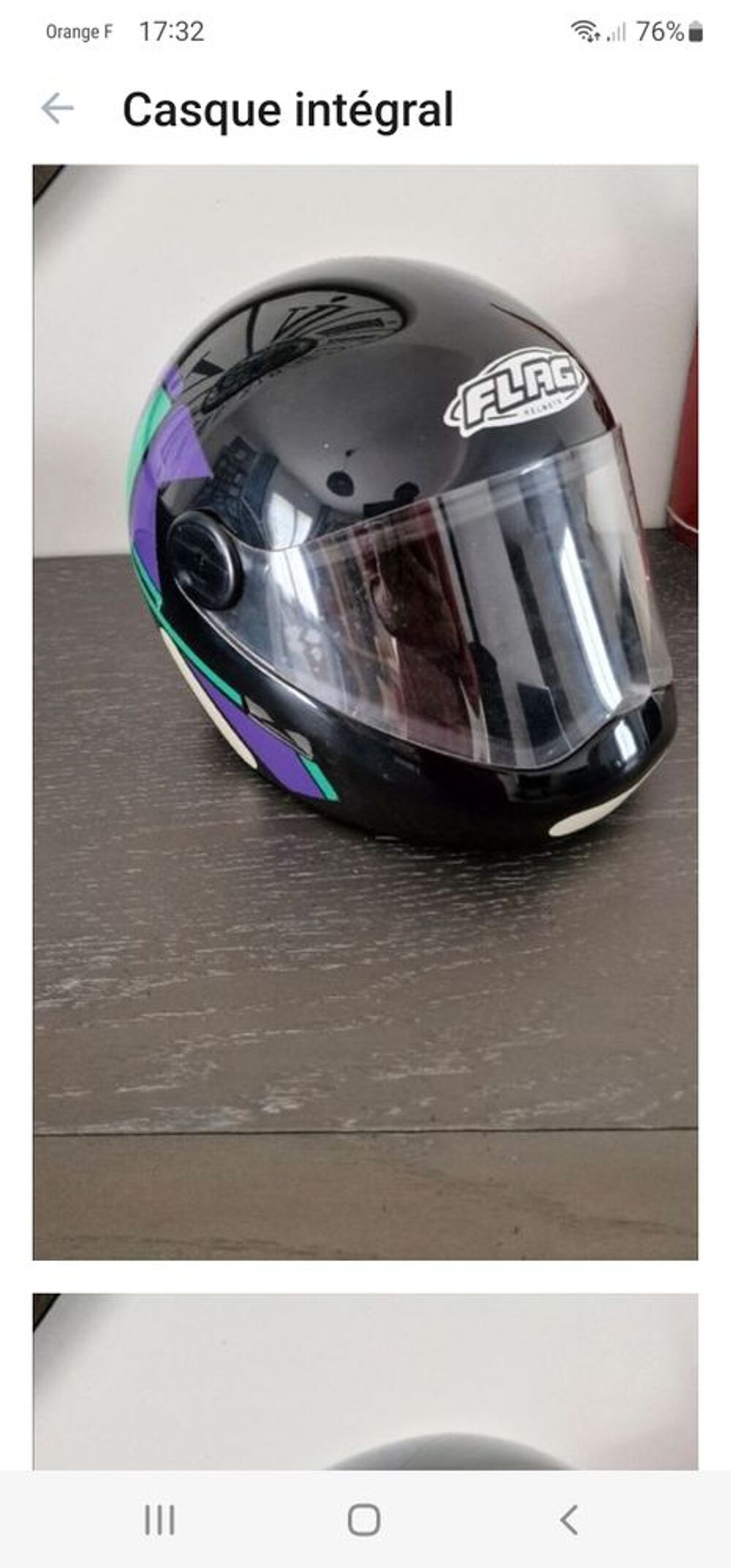 casque int&eacute;gral Sports
