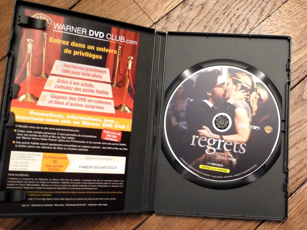 Les Regrets- C&eacute;dric Kahn- Warner Bros Entertainment France DVD et blu-ray