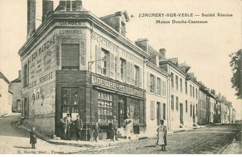 Cpa du 51 -Jonchery-sur-Vesle, Soci�t� R�moise, Maison Douch 6.3 Lucheux (80)