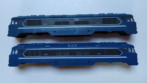 2 carrosseries de locomotive 70000 SNCF MEHANO chelle HO 5 Nantes (44)