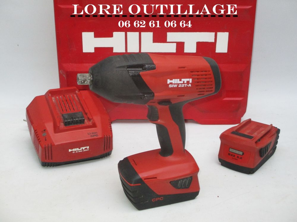 HILTI SIW 22T-A - Boulonneuse &agrave; chocs Bricolage