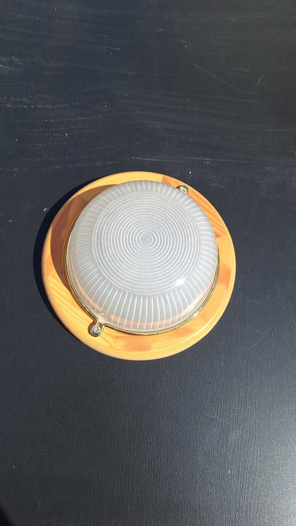 Applique Rond en Bois Dcoration