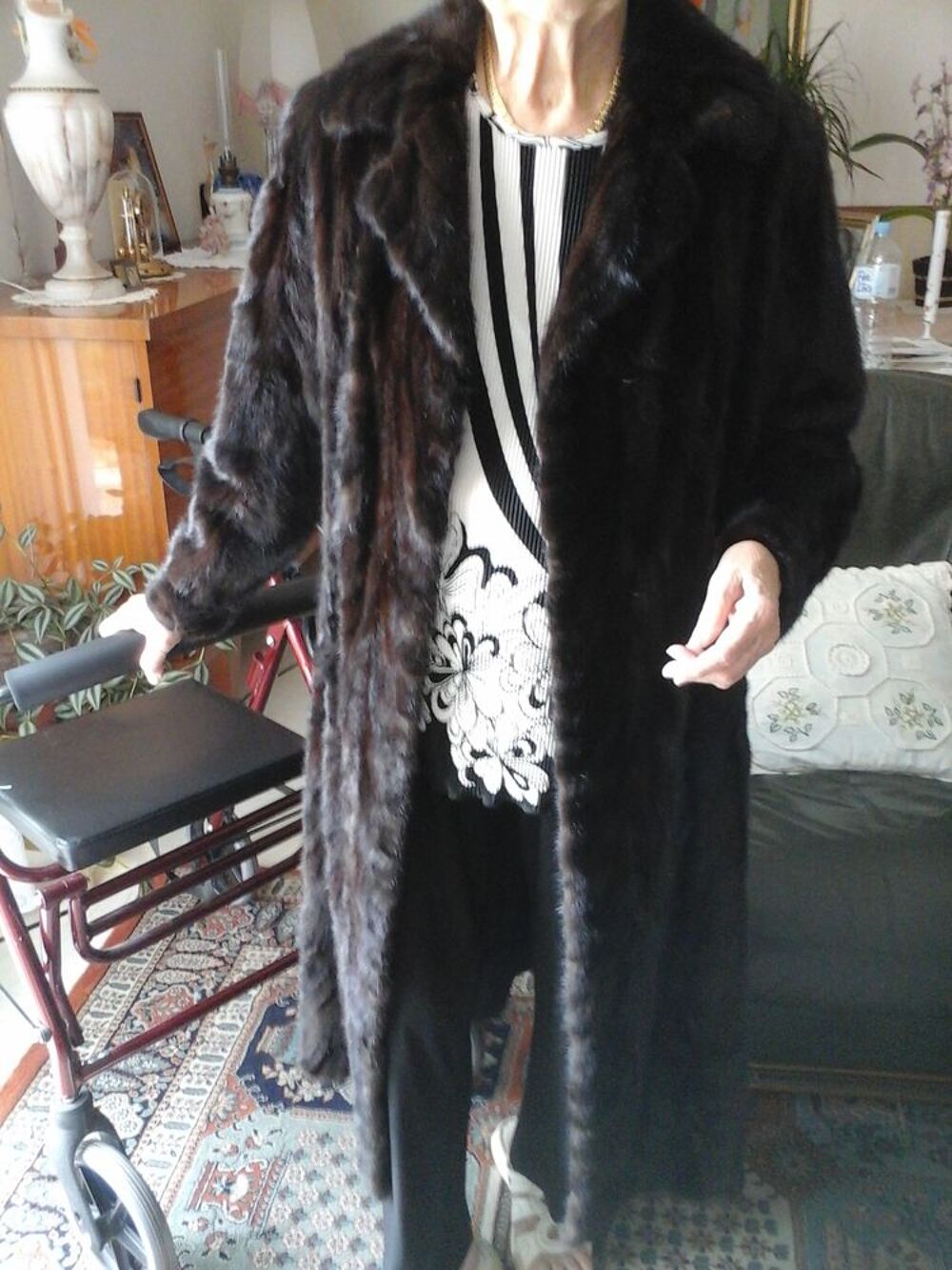 manteau de fourrure Vêtements
