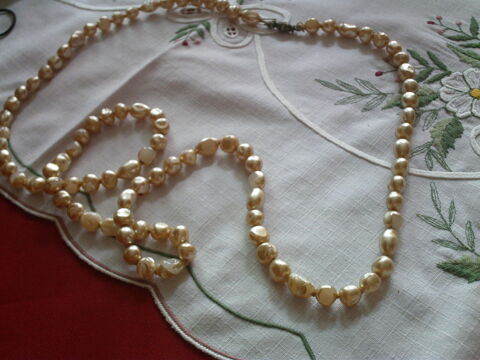 Grand sautoir ancien perles N°466 10 Beaune (21)