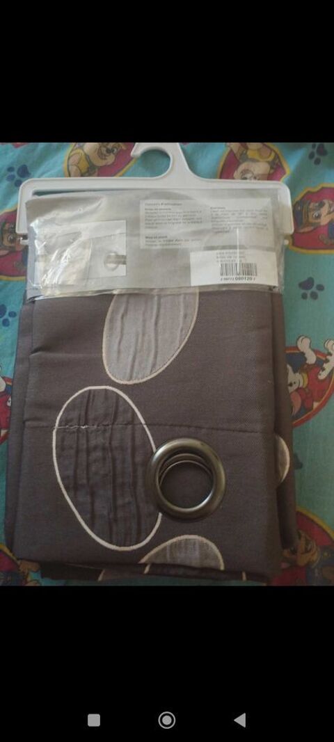 rideau marron trs joli  neuf   oeillets 15 L'Isle-d'Abeau (38)