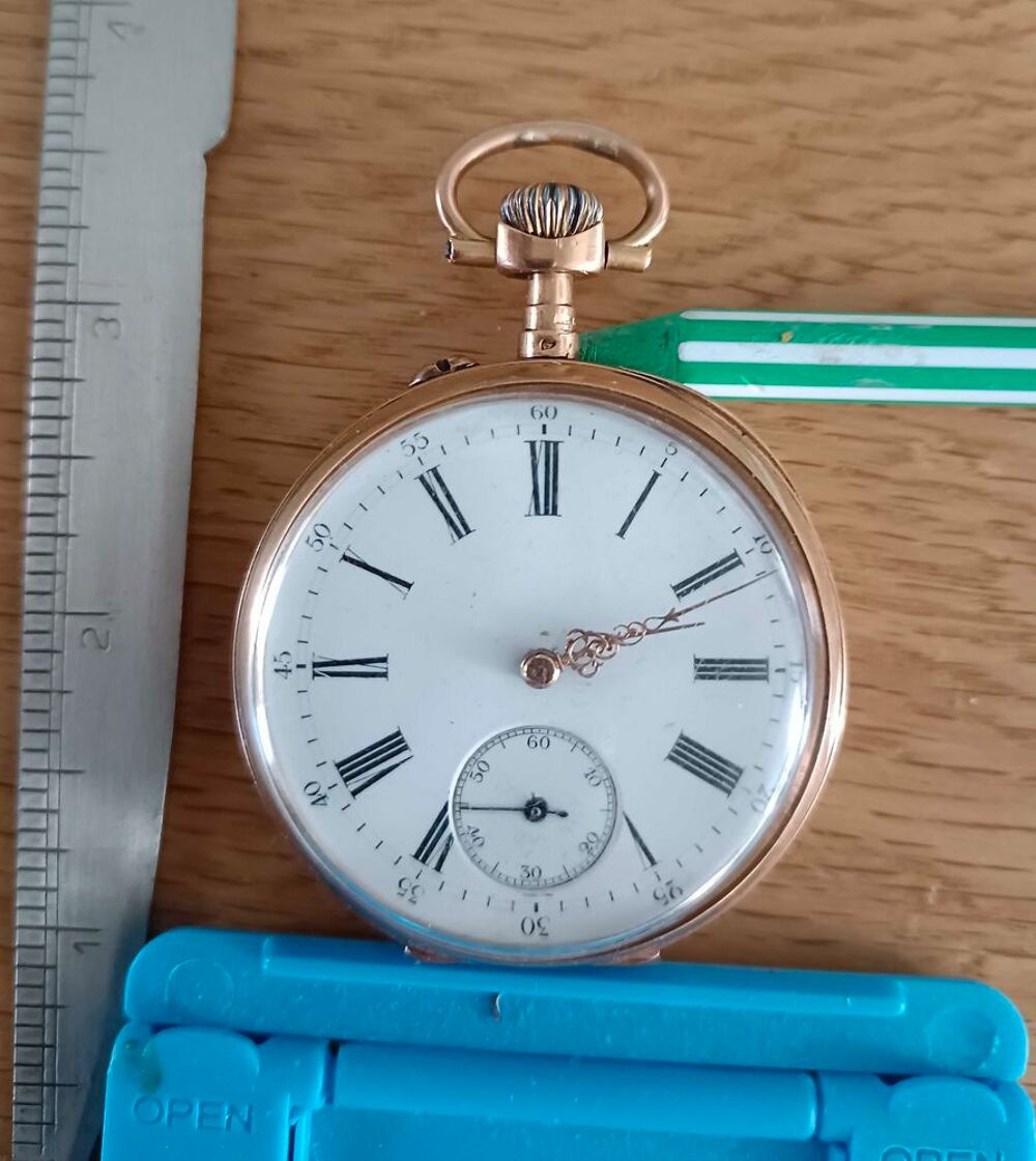 montre gousset en or 