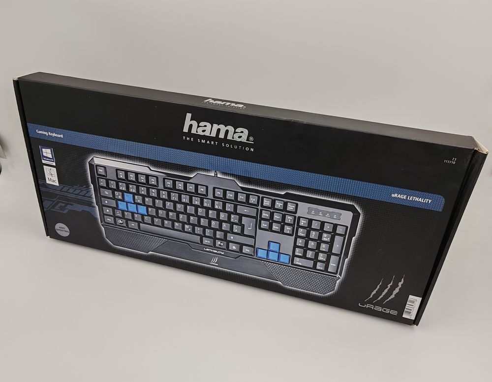 Clavier Gaming Hama The Smart Solution neuf en boite, scell&eacute; Matériel informatique