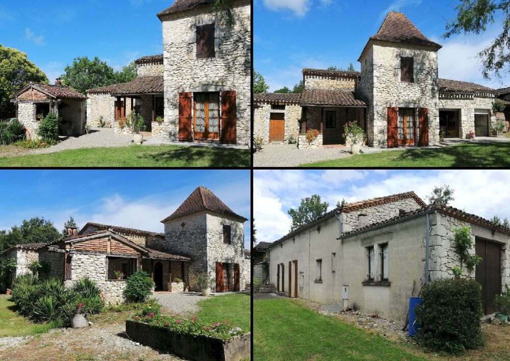 Vente Maison Propriété 1ha4 avec maison en pierre + dépendance. Lacaussade