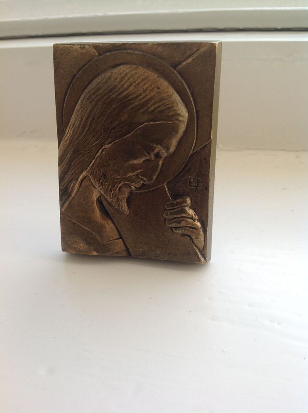 Christ en bronze ancien Décoration