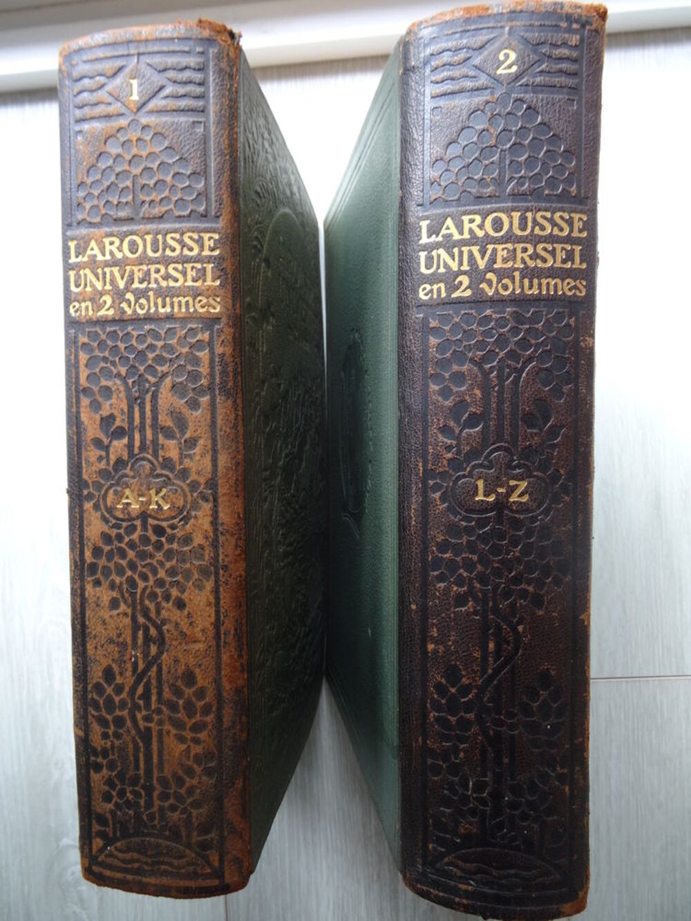 Larousse Encyclop&eacute;dique Universel en 2 volumes 