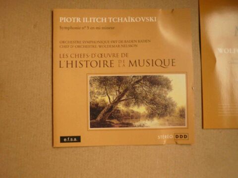 TCHAKOSVKI - sYMPHONIE N 5 en mi mineur 2 Rennes (35)