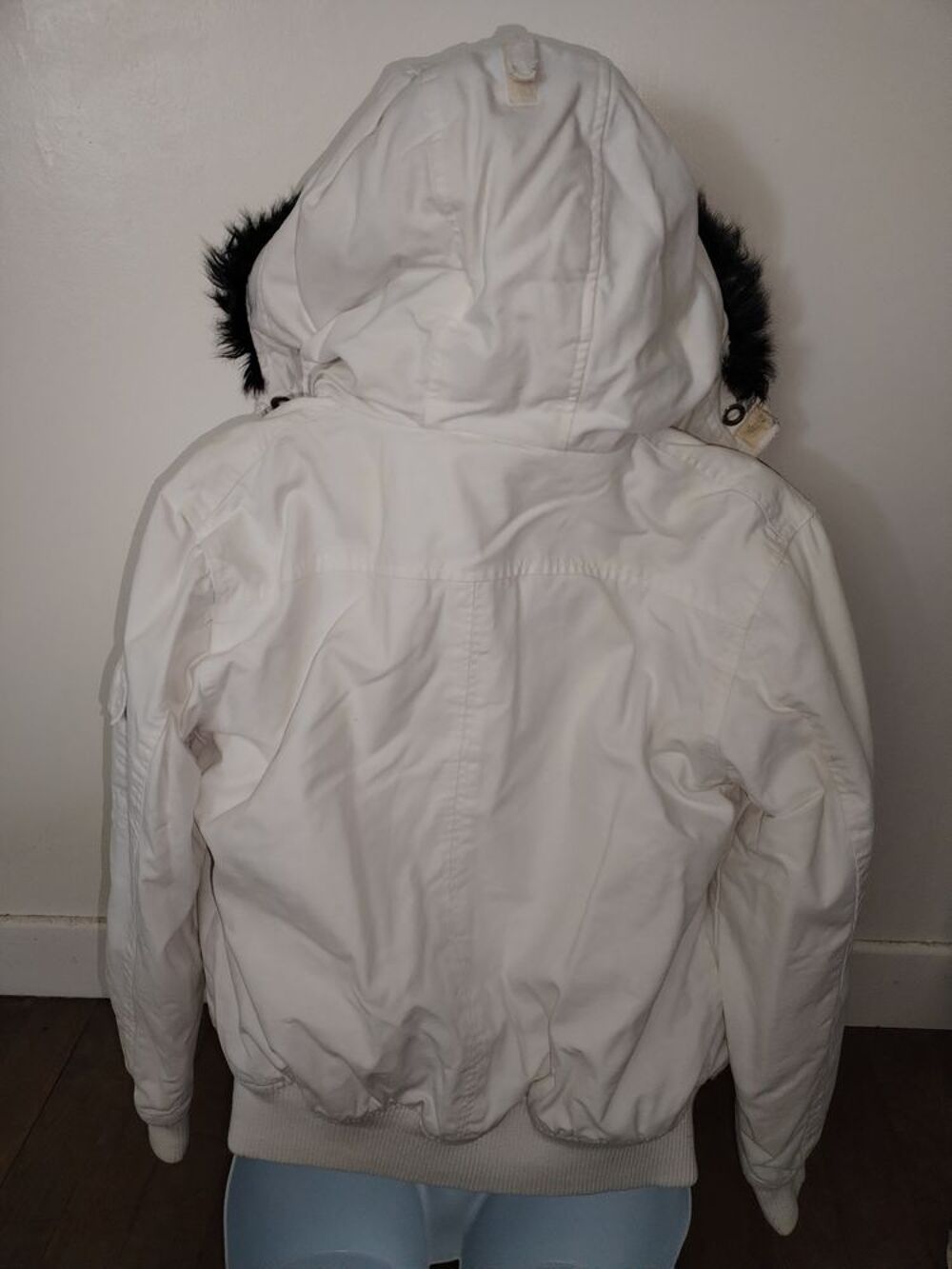 Blouson blanc homme T-TRAXX taille L Vêtements