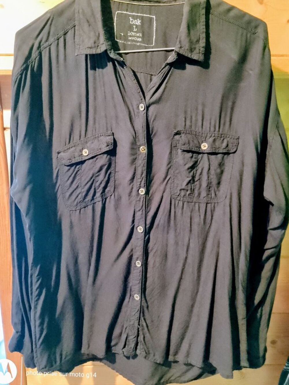 lot de 5 chemises
M / 38 / 10&middot;Tr&egrave;s bon &eacute;tat&middot;BSK Vêtements