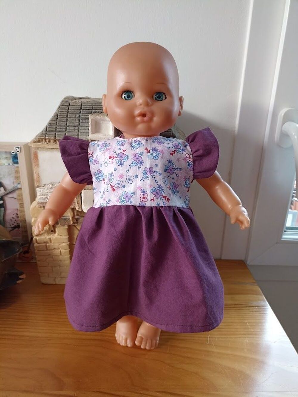 Robe deux couleurs pour poup&eacute;e Corolle 36 cm Jeux / jouets