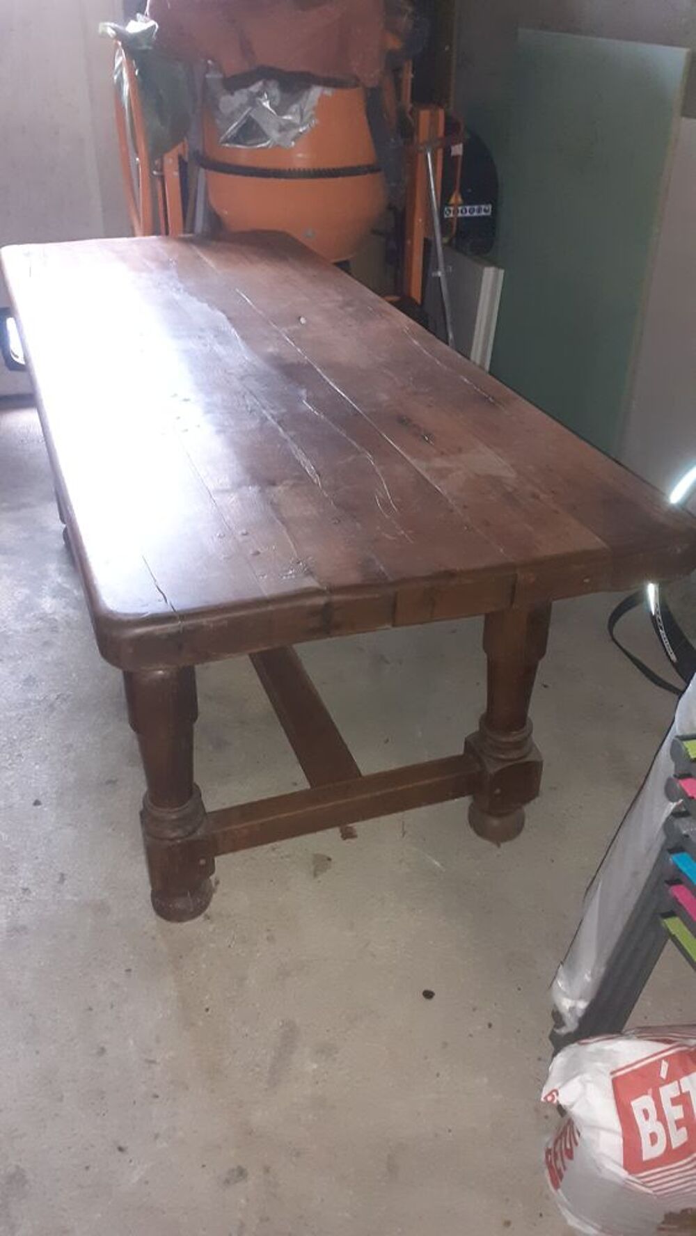 Table en ch&ecirc;ne Louis Philippe Meubles