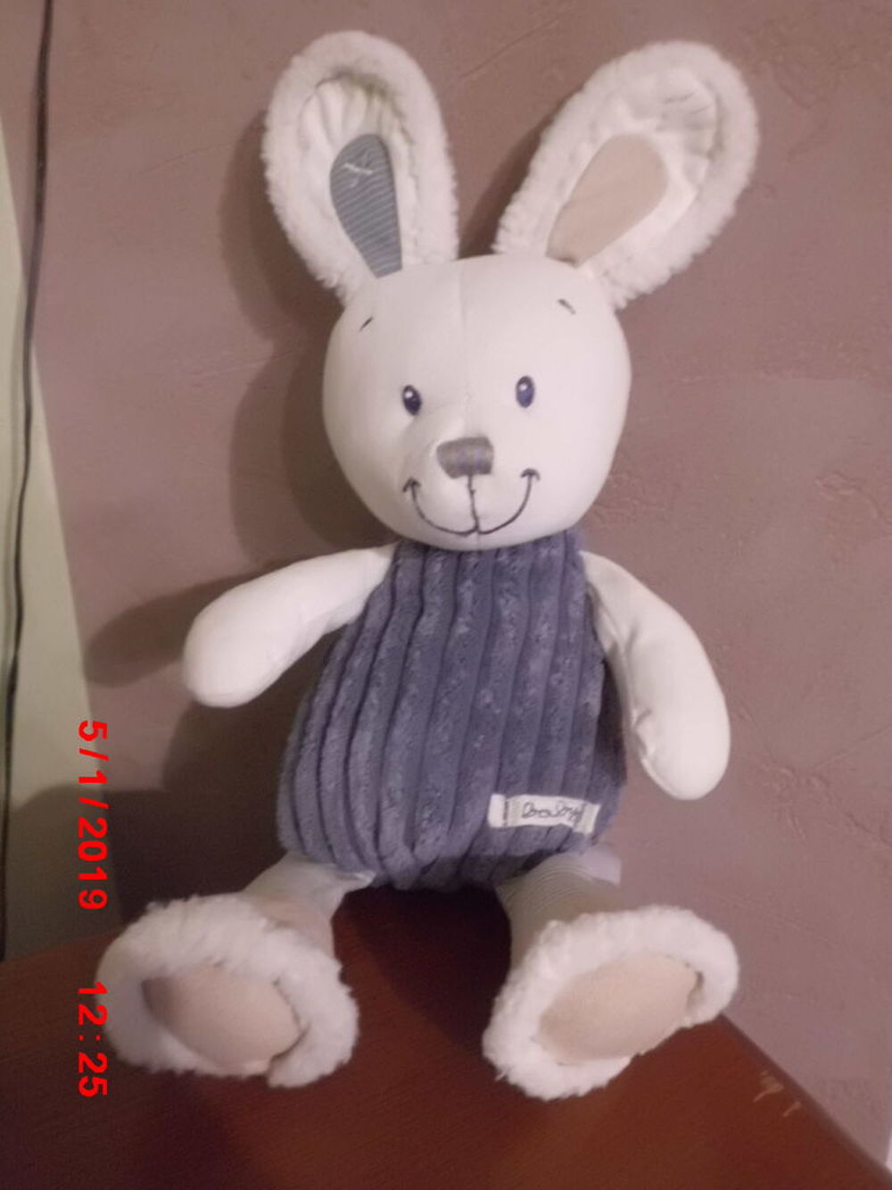 LAPIN BLEU ET BLANC NICOTOY Jeux / jouets