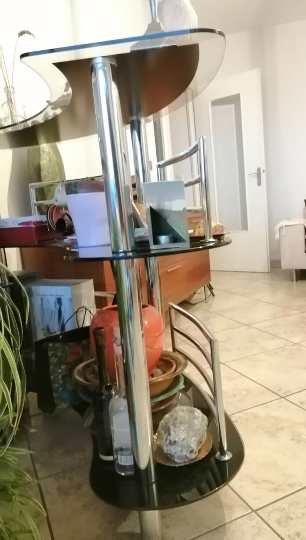 Meuble de bar en verre Meubles