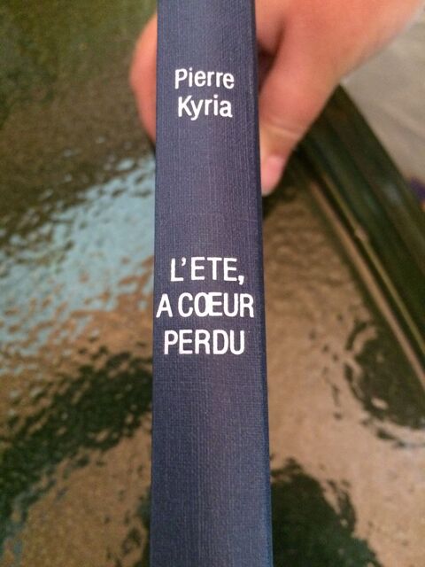 L'ETE A COEUR PERDU de Pierre KYRIA 3 Les Églisottes-et-Chalaures (33)