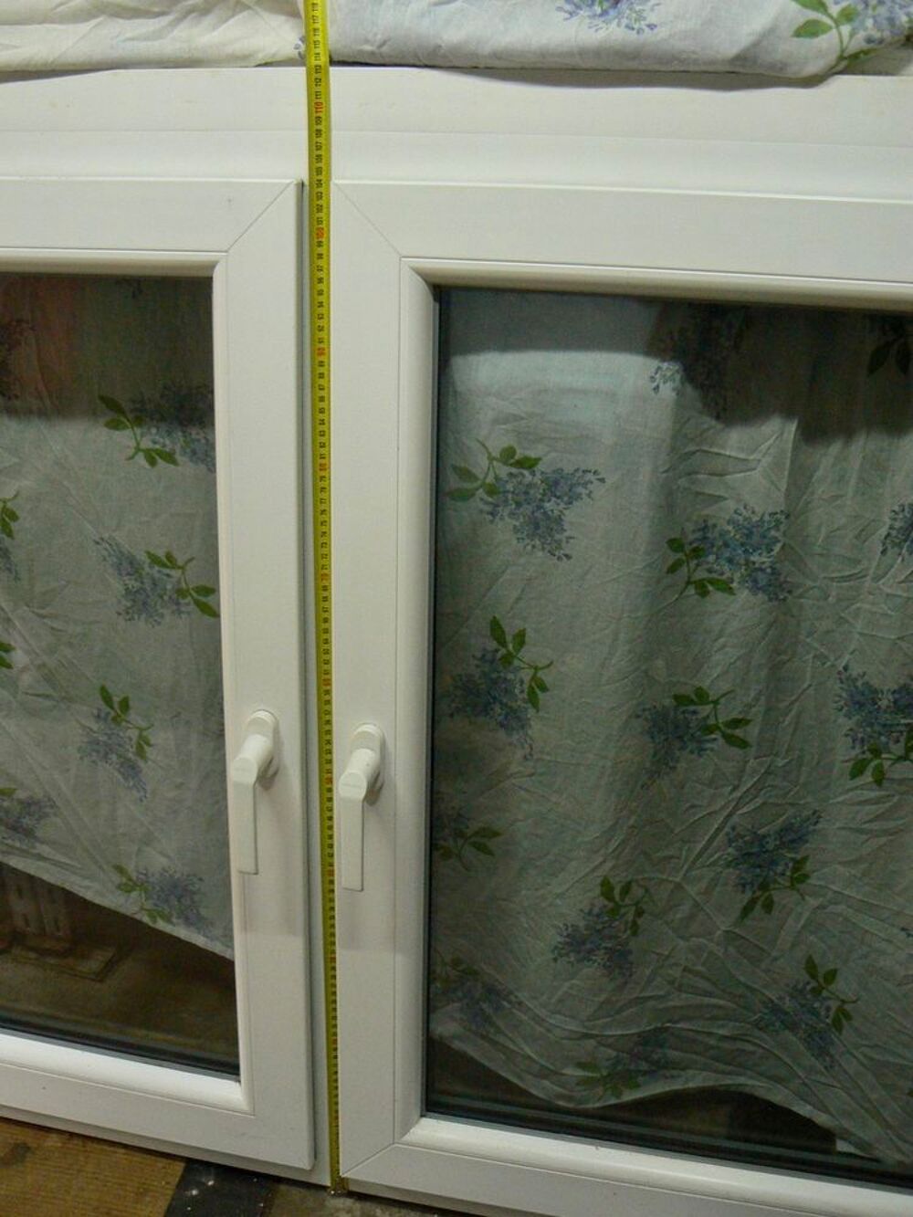 Fen&ecirc;tre double vitrage en PVC gris argent 7001 Bricolage