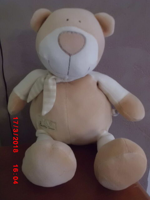 OURS BEIGE ET ECRU CREDIT AGRICOLE 17 Oignies (62)